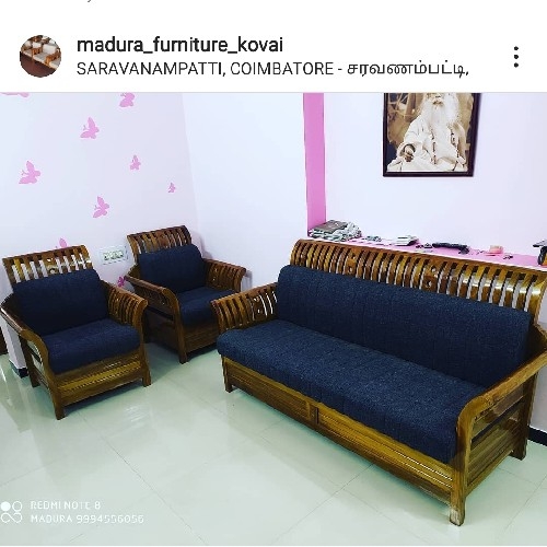 Buy Orchid Teak Sofa online at best price | Madura Furniture