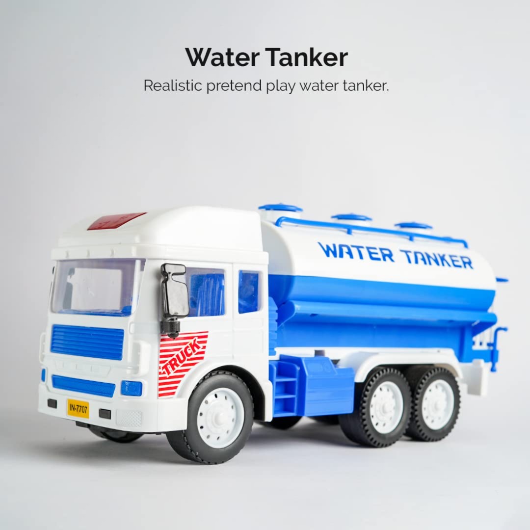 RATNA'S My First Wheels Water Tanker Big Size Toy Vehicle for Kids - 1