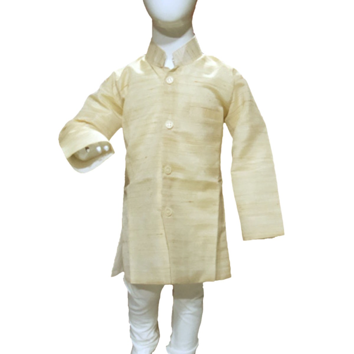 CKD NEHRU COSTUME KHADI ACHKAN PAJMI CKD ACHKAN PAJMI 3-4 YEARS - 1