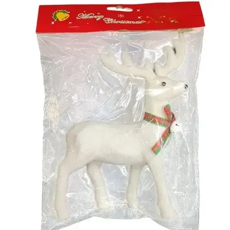 Christmas White RainDeer Big (7 Inch) - 1
