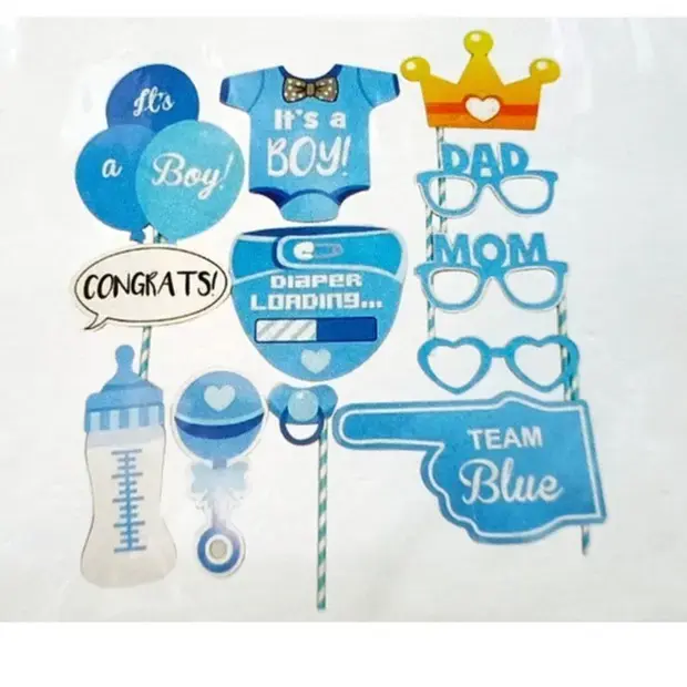 Boy Baby Shower Props - 1