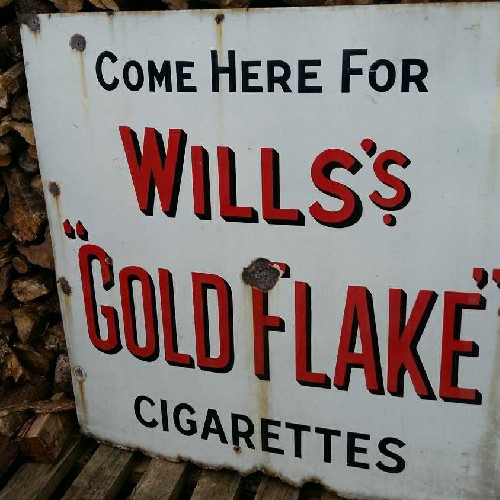 wills flake cigarette price 1952 Vintage Advertising WILL'S GOLD Vintage WD HO Wills Gold