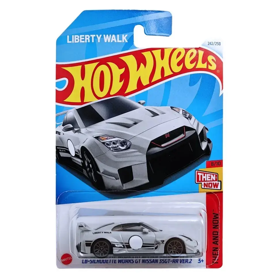 Hot Wheels LB Silhouette Nissan 35 GT RR Ver 2 Then and Now