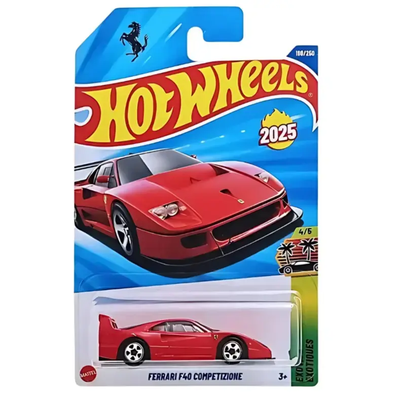 Buy Hot Wheels Ferrari F40 Competizione K Case at GAMESBABA