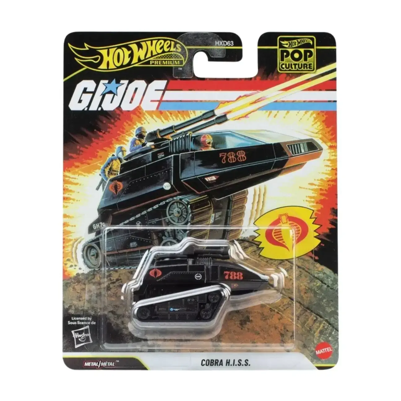 Hot Wheels GI Joe Cobra HISS Pop Culture | Games Baba