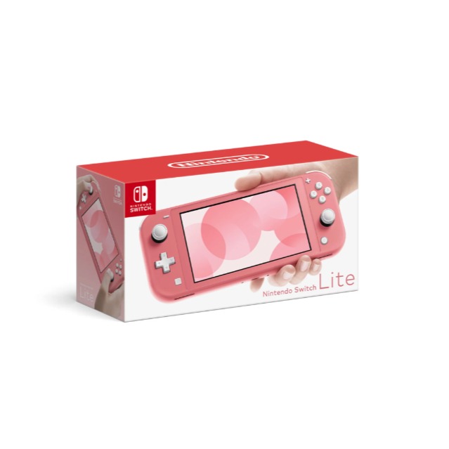 Nintendo Switch Lite Coral Console | GamesBaba