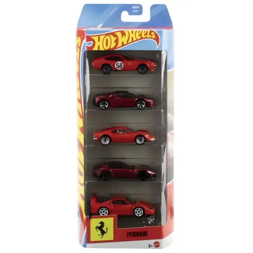 Hot Wheels Ferrari 5 Pack Set | Buy Online India