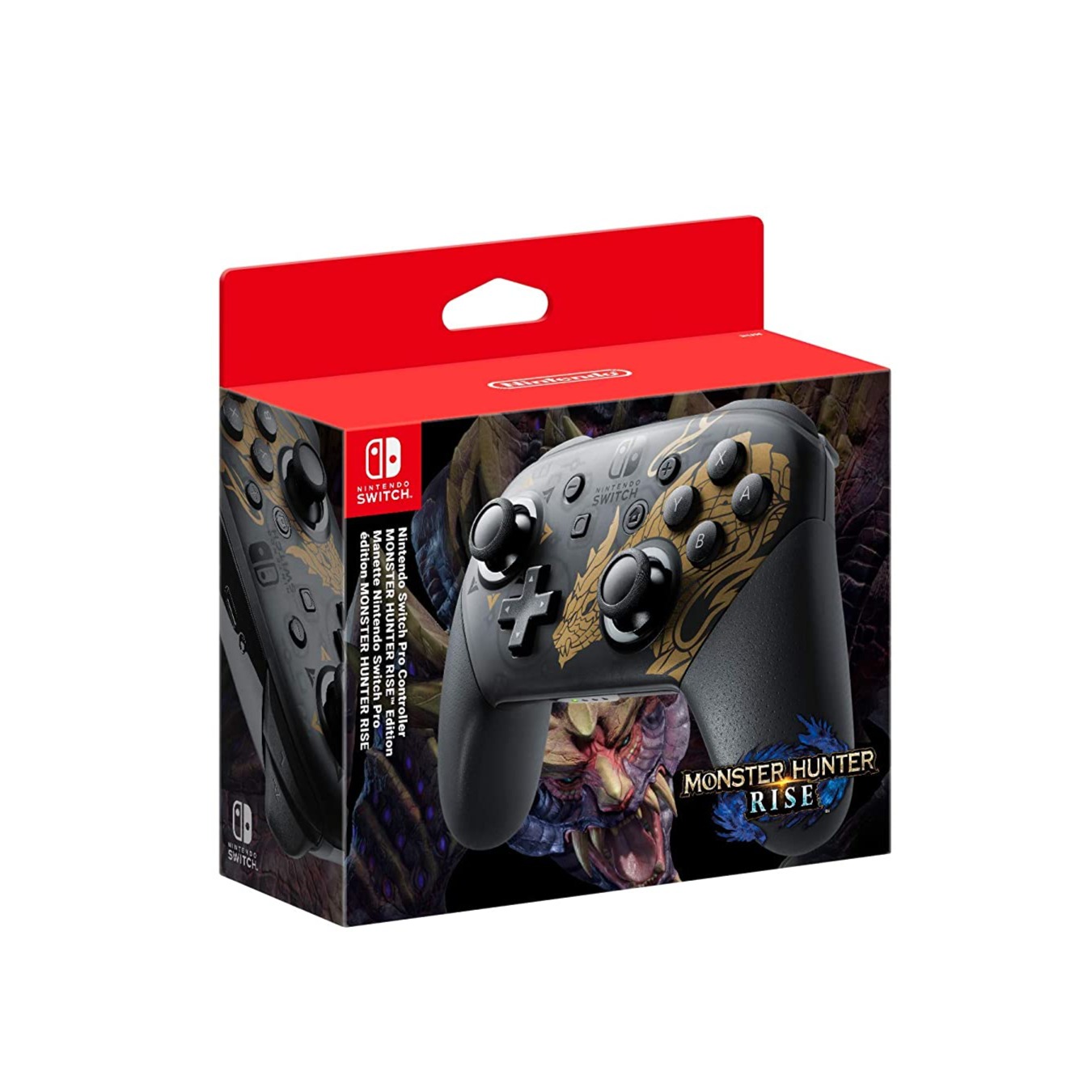 Buy Nintendo Switch Pro Controller Hunter Rise Edition online at