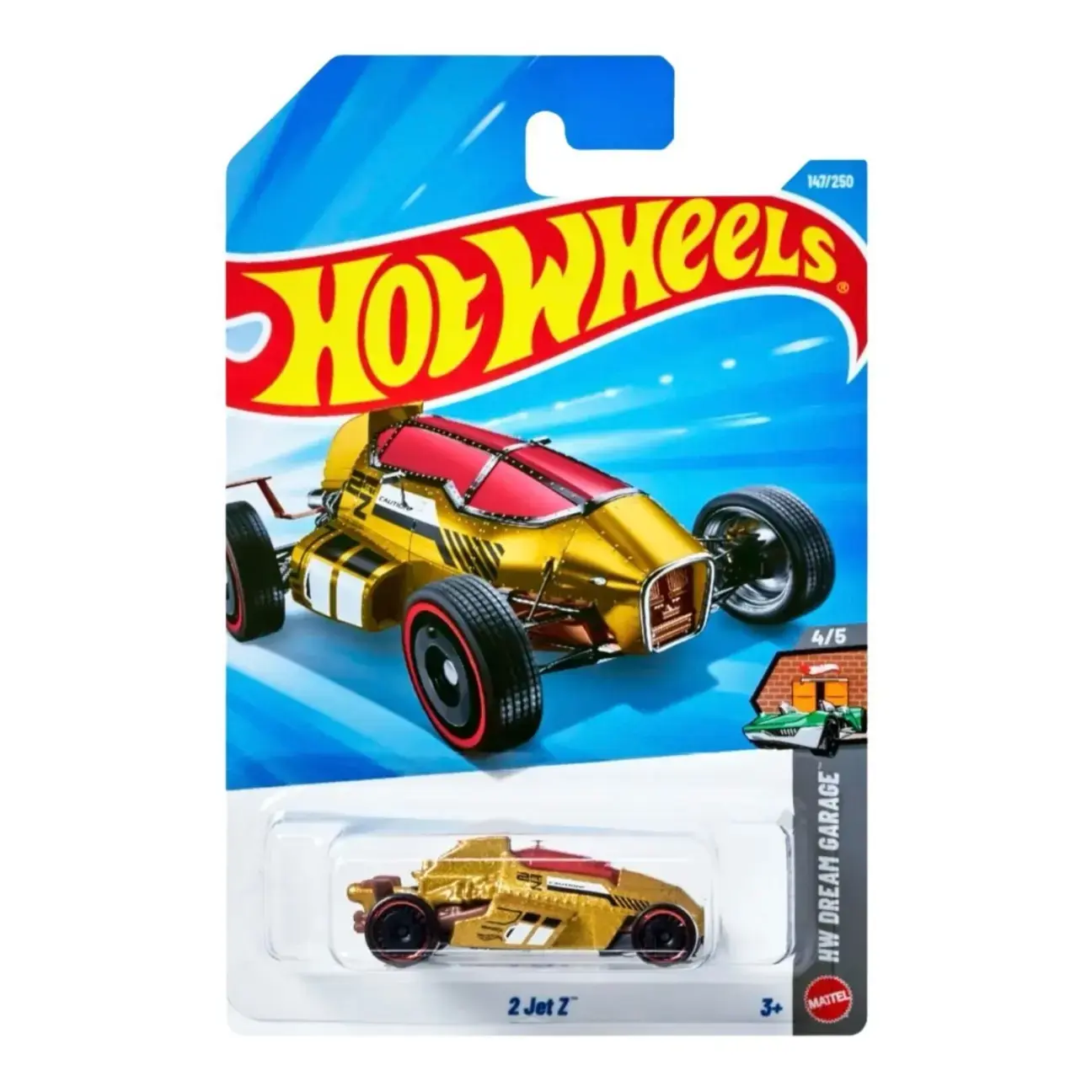 Hot Wheels 2 Jet Z Treasure Hunt Gold | GAMESBABA