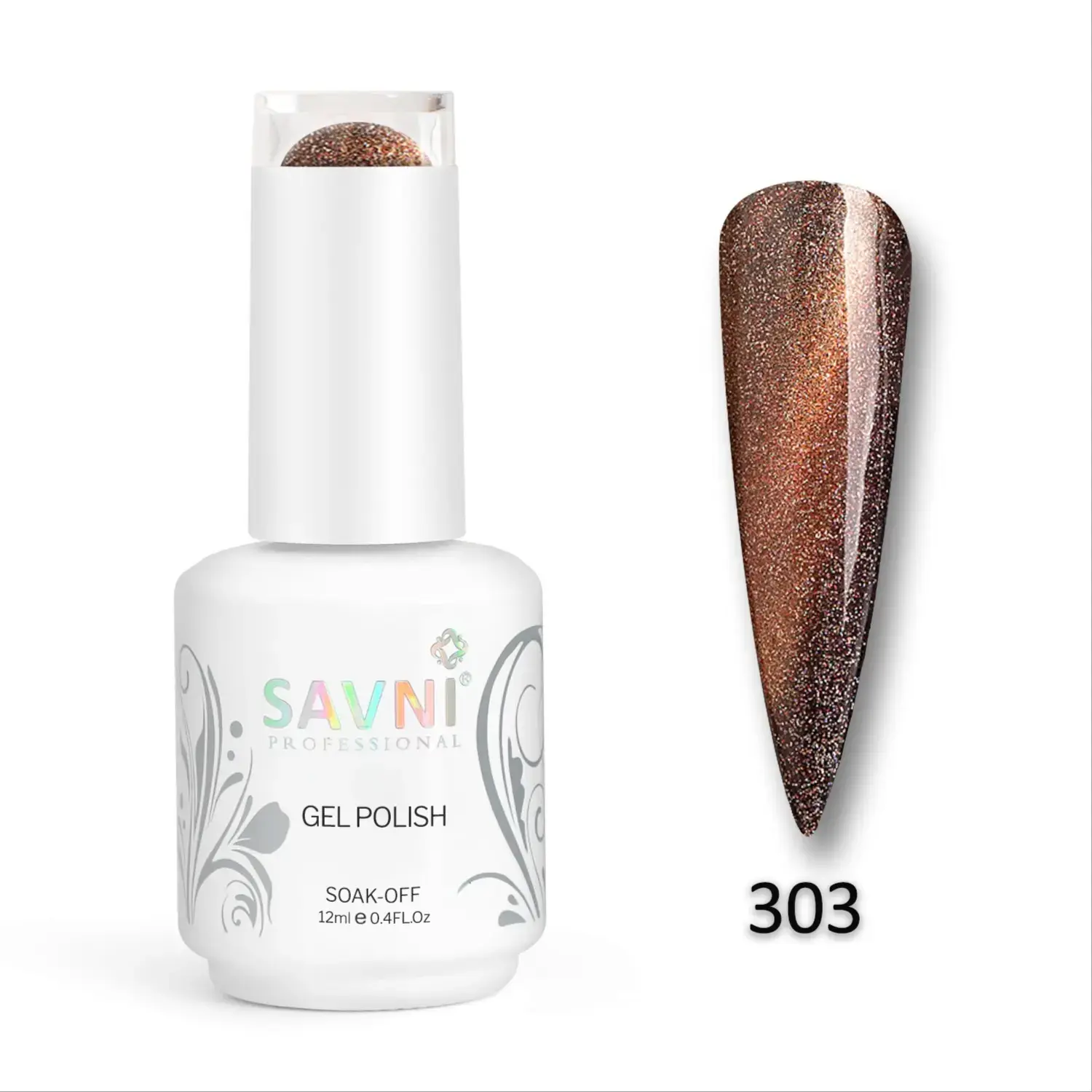 Savni Fairy Cat Eye Gel Polish Series 303 - 1