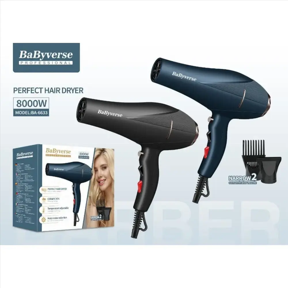 BaByverse Hair Dryer Model BA-6633 - 1