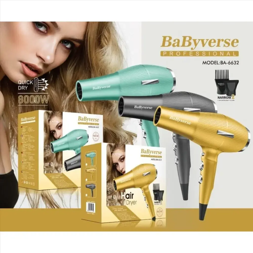 BaByverse Hair Dryer Model BA-6632 - 1