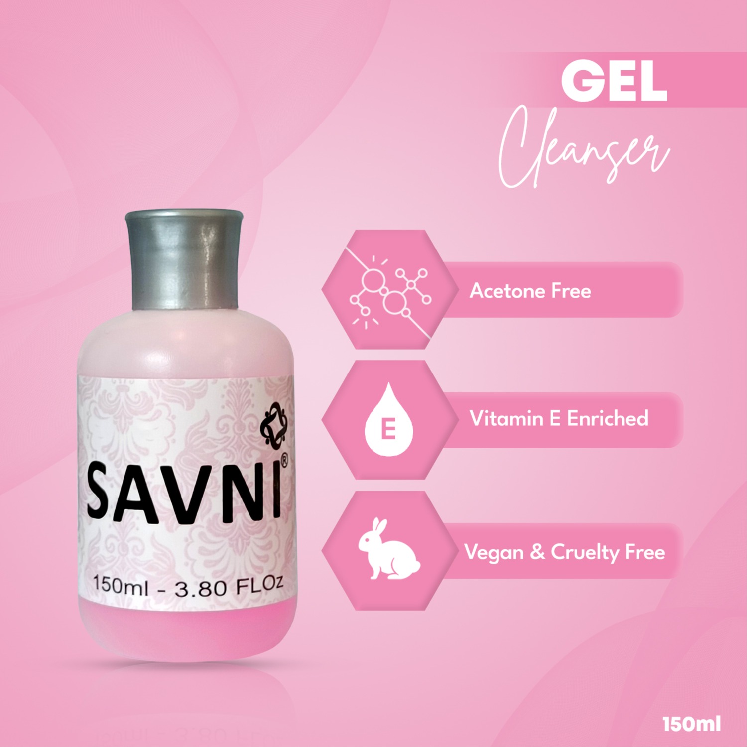 Savni Gel Cleanser 150ml 150ml - 1
