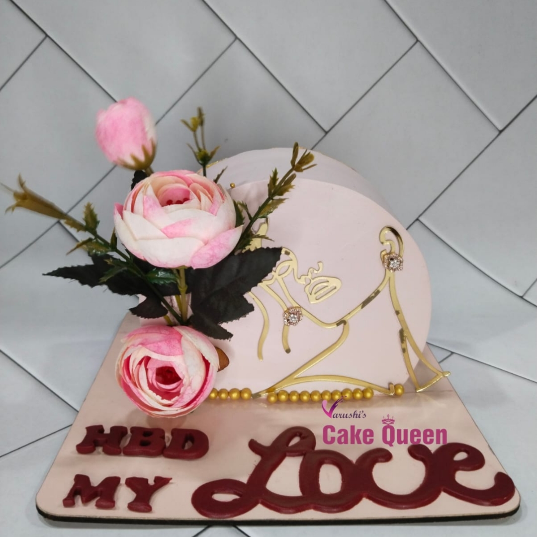 Order Standing Cake Online From Varushi's Cake Queen,Kharar