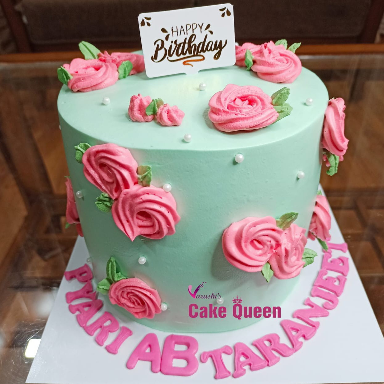 Order Butterscotch Flavoured Cake 1kg. Online From Varushi's Cake Queen