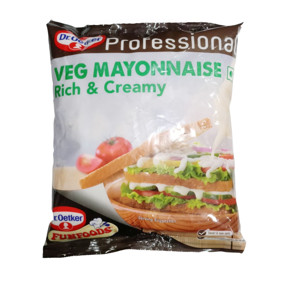 Order Dr. Oetker Funfoods Veg Mayonnaise Rich & Creamy 1kg Online From