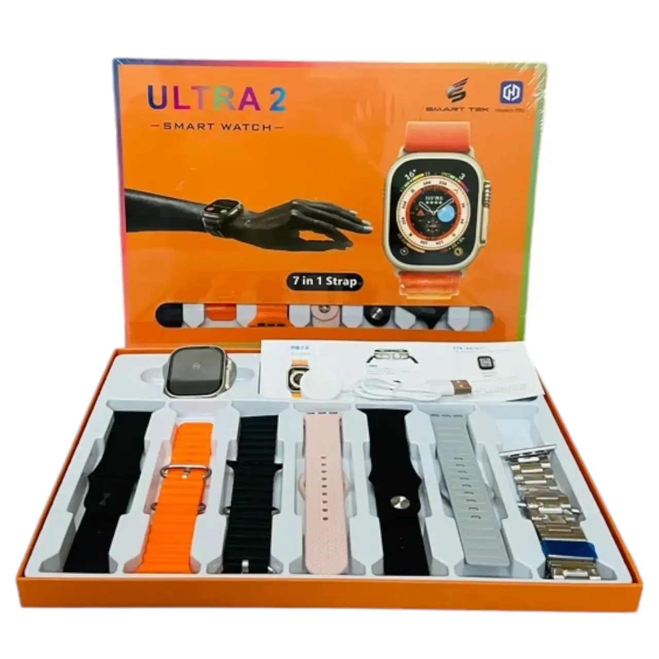 Ultra 2 Smartwatch 7 In 1 Strap - 1