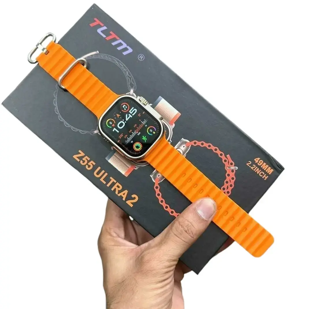 Z55 Ultra 2 Smartwatch 49mm Dial High Resolution Smartwatch Orange - 1