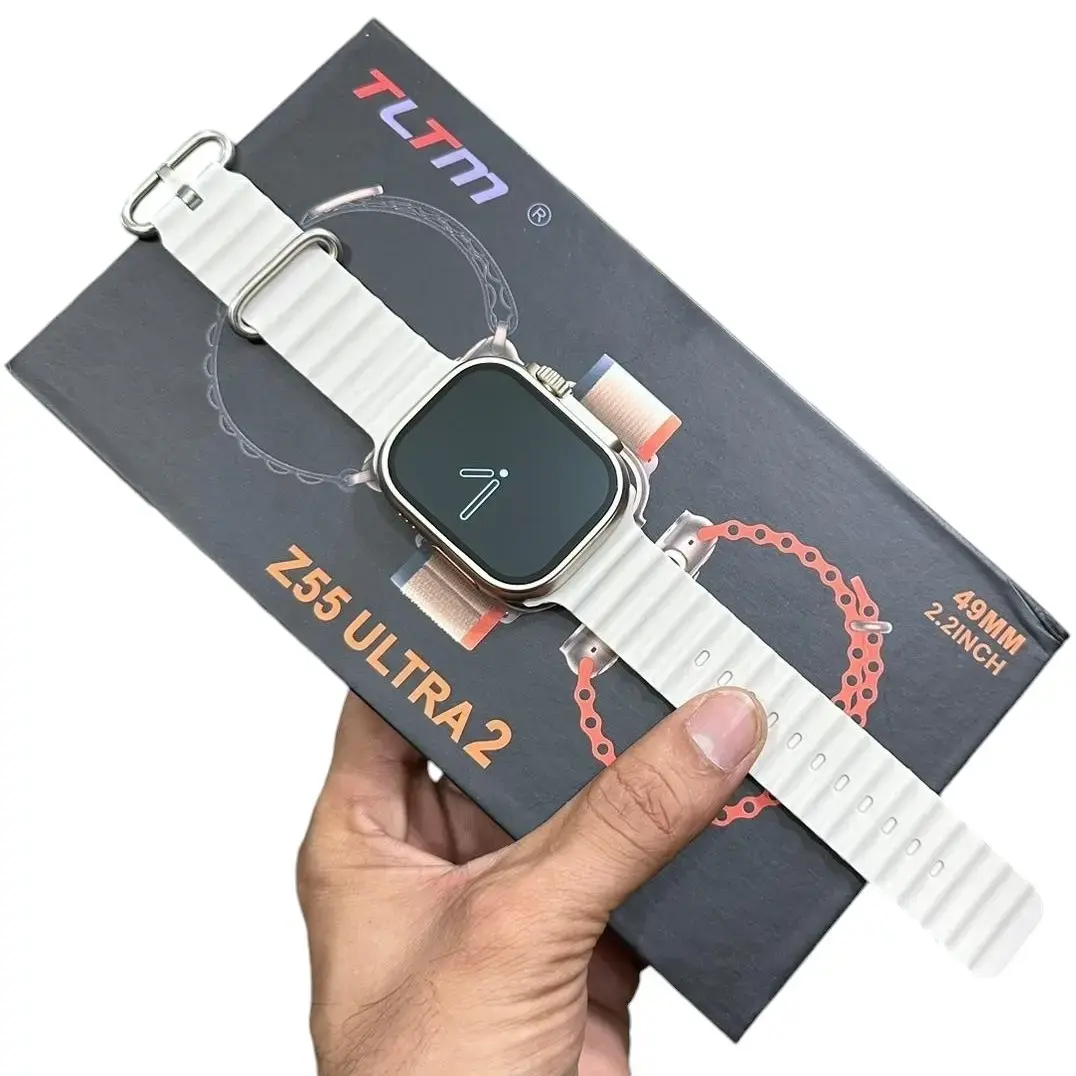 Z55 Ultra 2 Smartwatch 49mm Dial High Resolution Smartwatch White - 1
