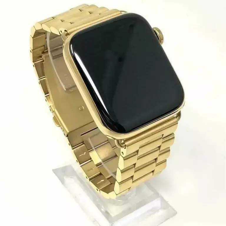 Series 9 Pro 45mm Dubai Edition Smart watch 24k Gold Edition 7 Strap Watch - 1