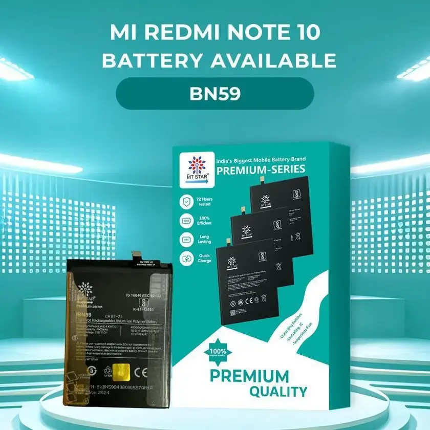 MT STAR BN59 MI REDMI NOTE 10 BATTERY