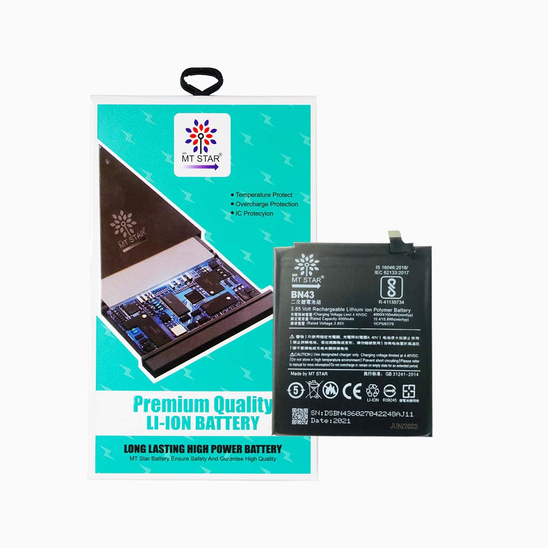 MT STAR BN43 REDMI NOTE 4, REDMI NOTE4X - Main Image