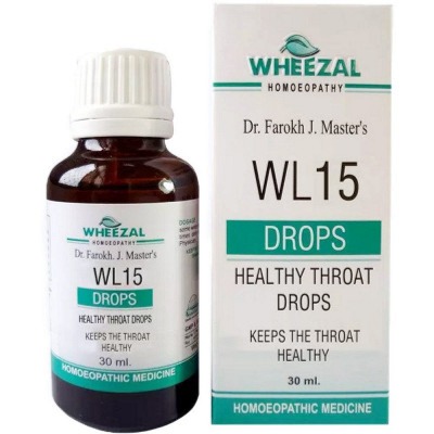 Buy Wheezal Wl-15 Healthy Throat Drops 30ML online at best price ...