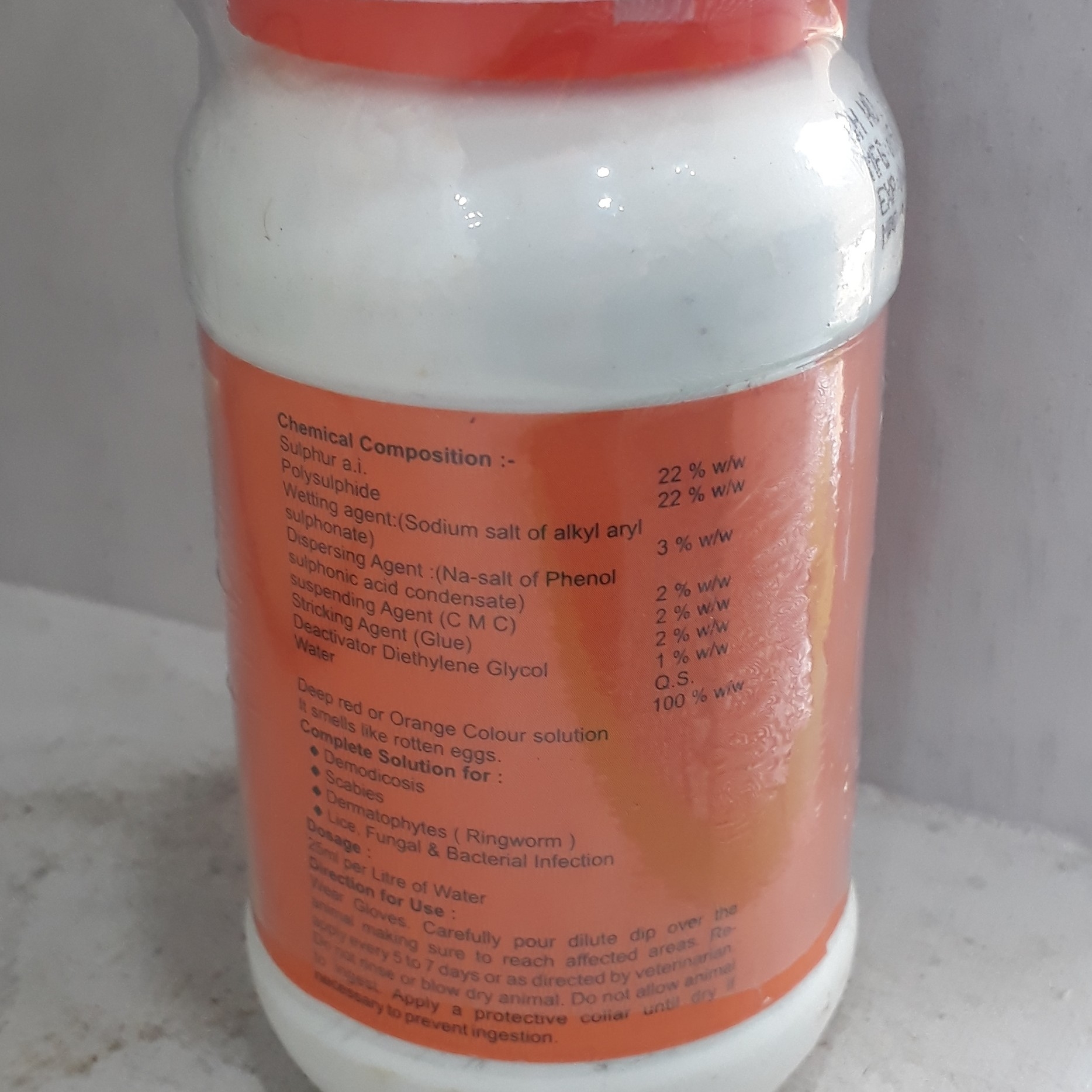 Buy Demoscanil 250 ML (Lime Sulfur Dip) online at best price