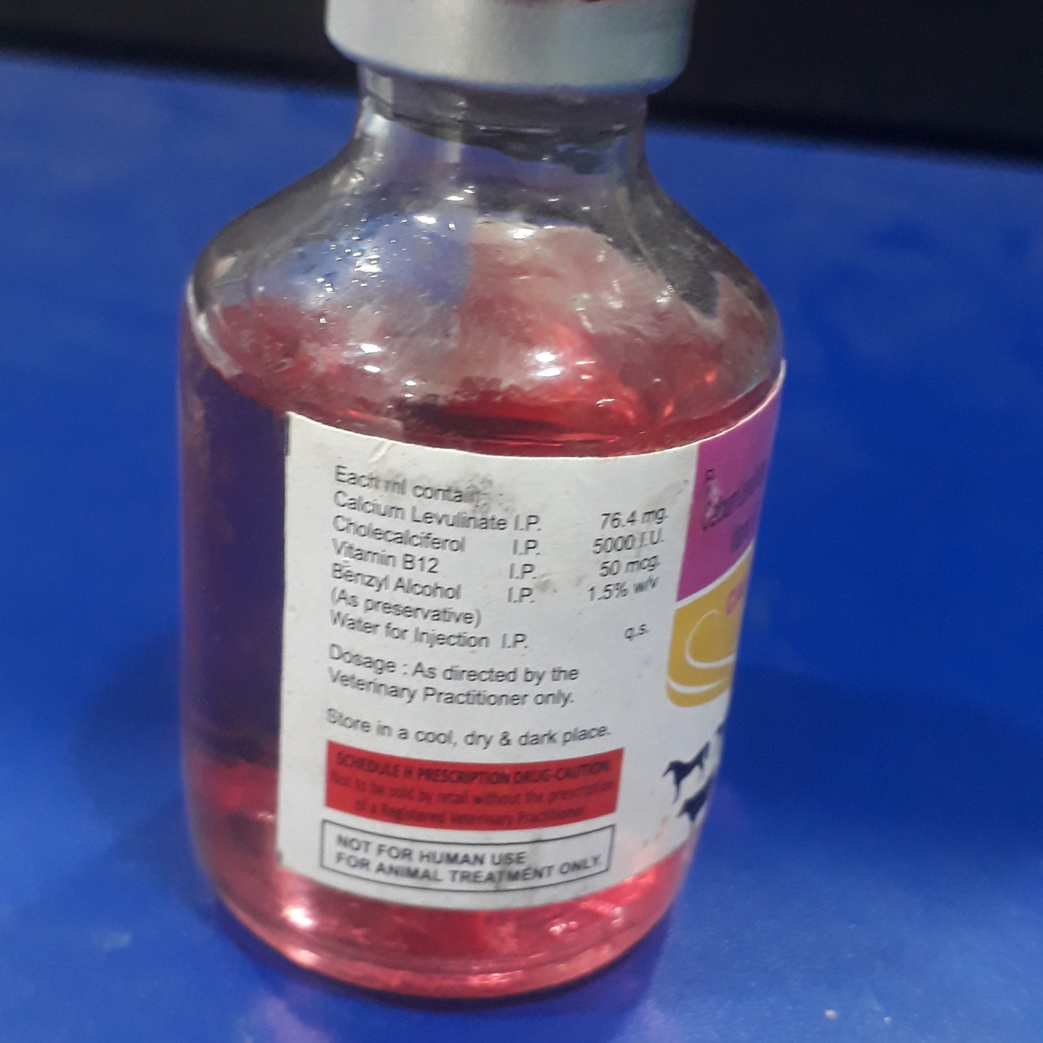 Buy CALCI-12 30 ML (CALCIUM LEVULINATE, CHOLECALCIFEROL & VIT B12 INJECTION)  online at best price