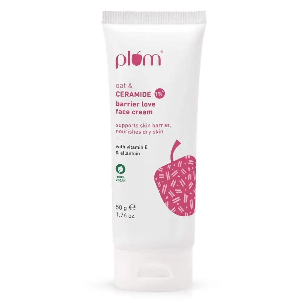 PLUM OAT & CERAMIDE 1% BARRIER LOVE FACE CREAM - 1