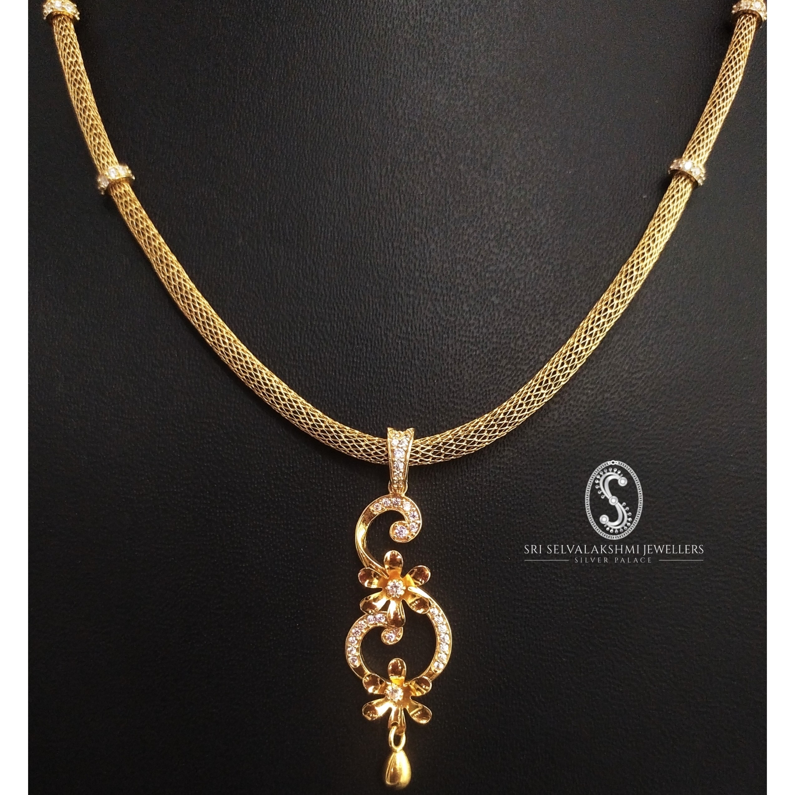 Gold Mangalsutra Buy Gold Jewellery Online Emi Necklace