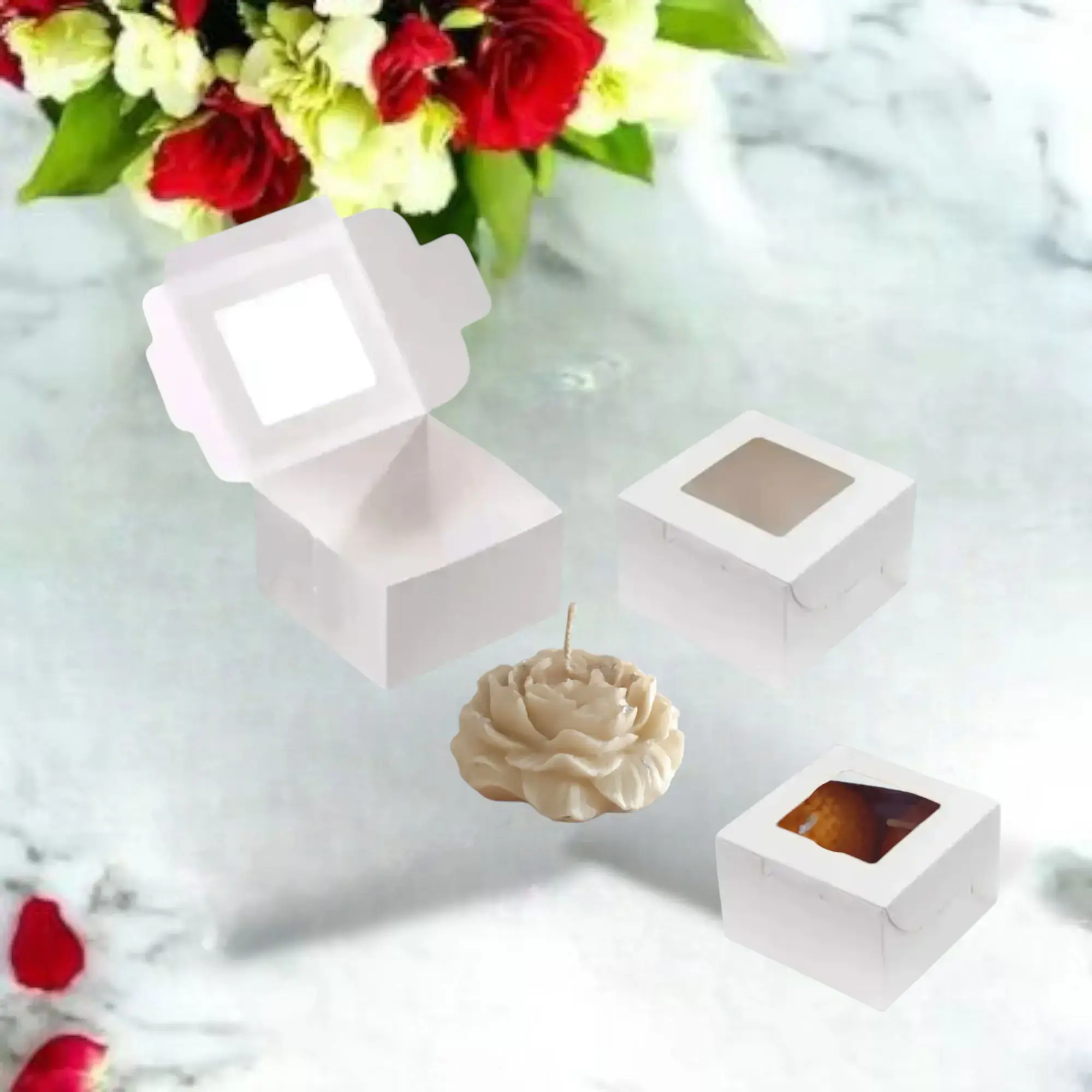 Peony & Laddu candle Box – Plutonious Innovation.