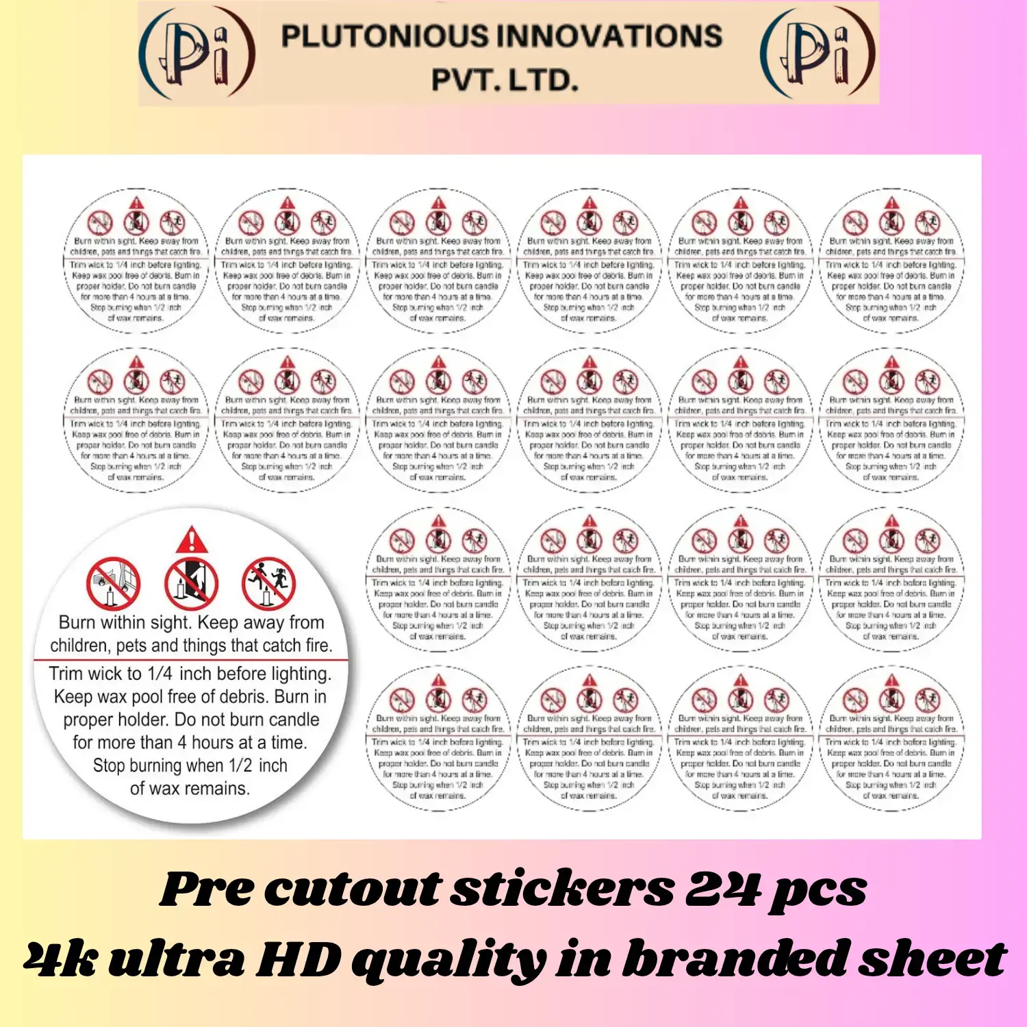 1.5 Inch Thank You Stickers, 500 PCS Gold Sealing Stickers