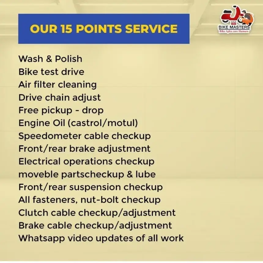 Bike Servicing Price Top Cycle Servicing Cost Discount