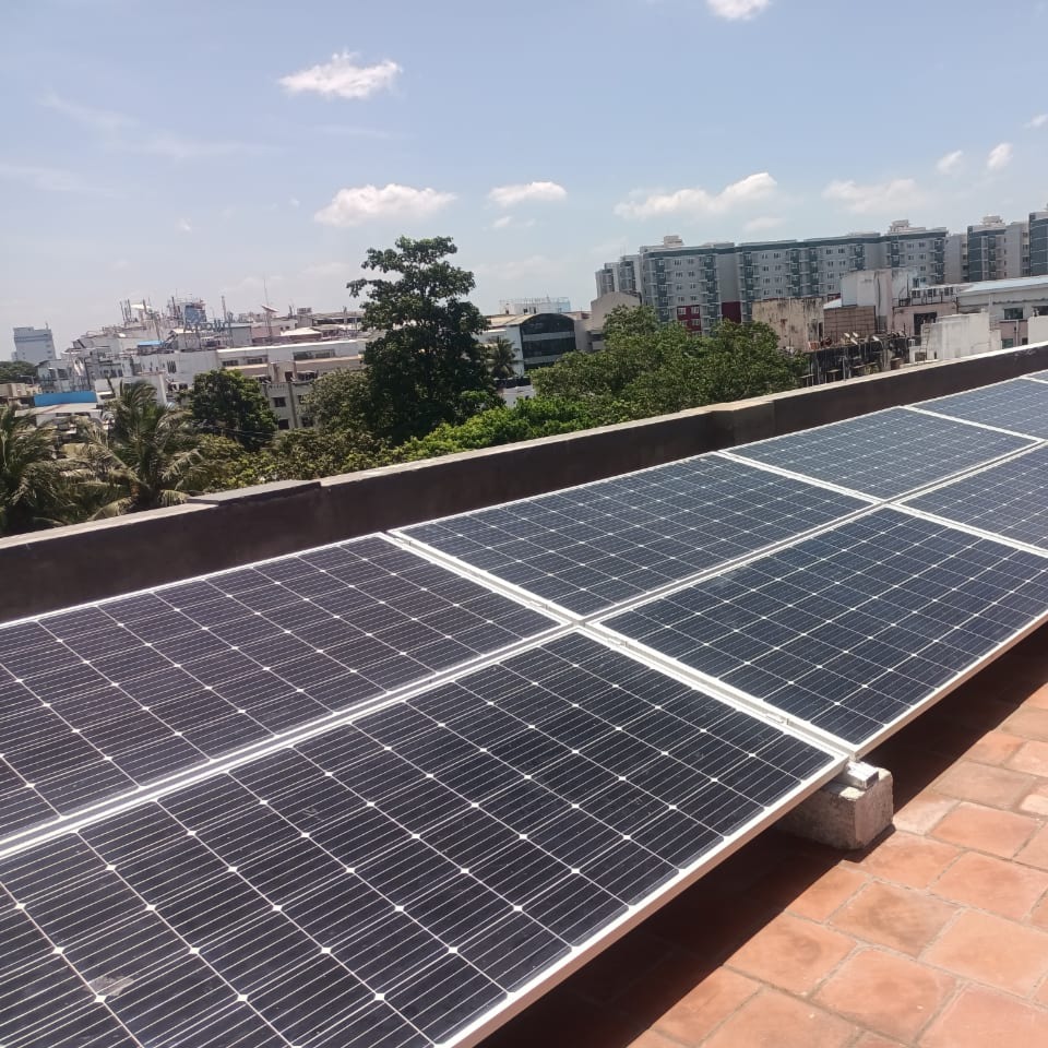 Buy Solar Roof Top On Grid 5kw Power System Installation Testing