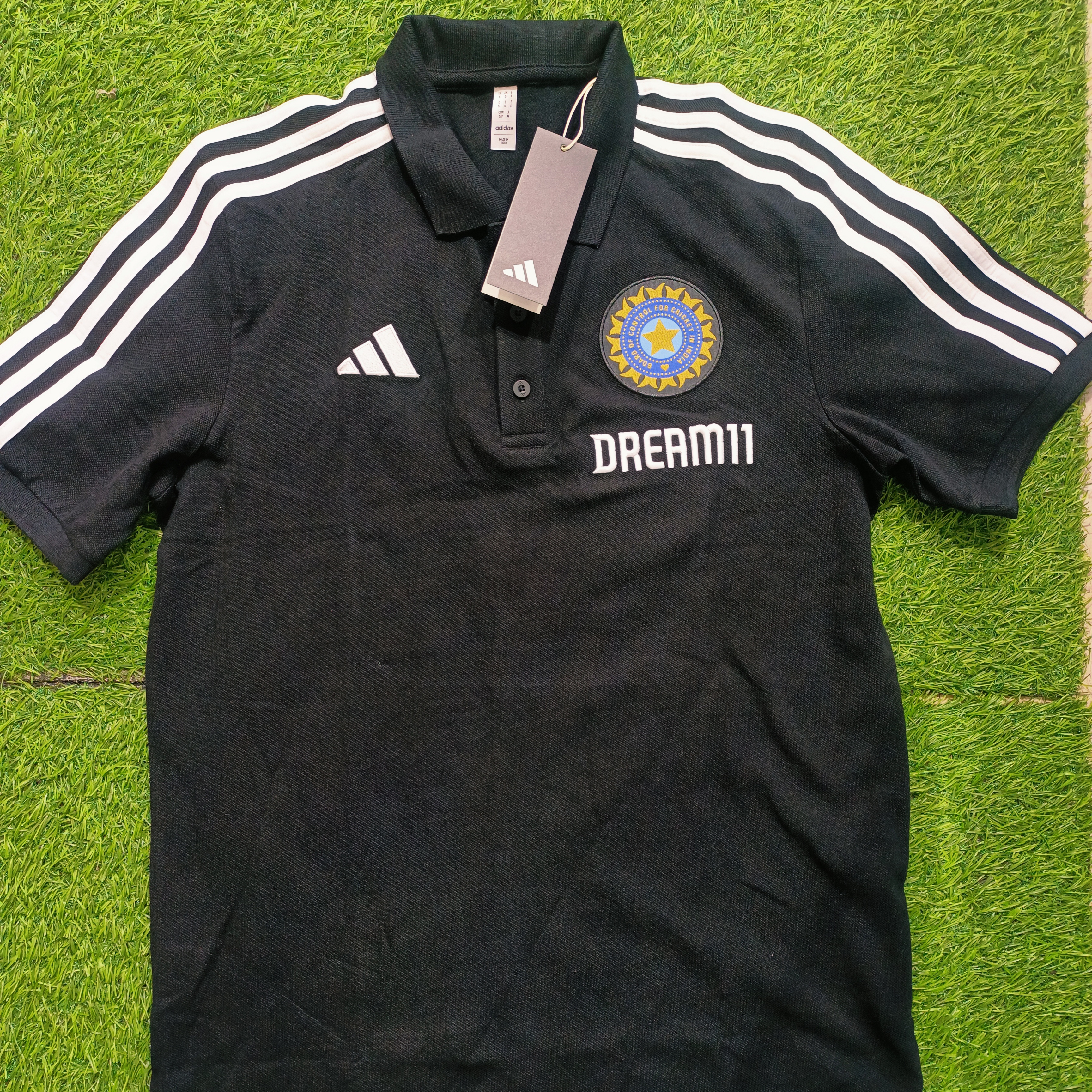 Buy BCCI Travel Polo (Black) online at best price The Cric Store