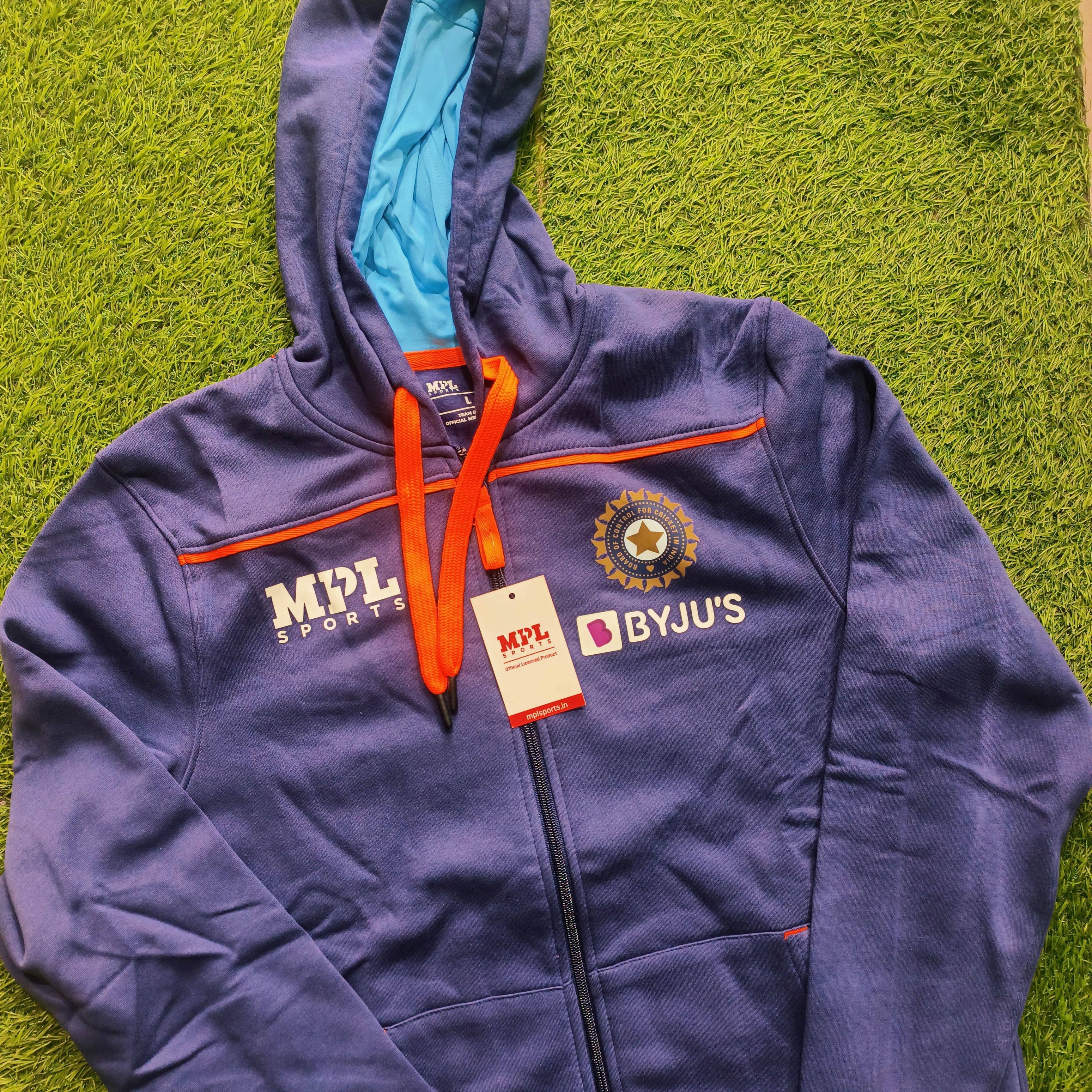 Buy BCCI Hoodie (Navy Blue) online at best price The Cric Store
