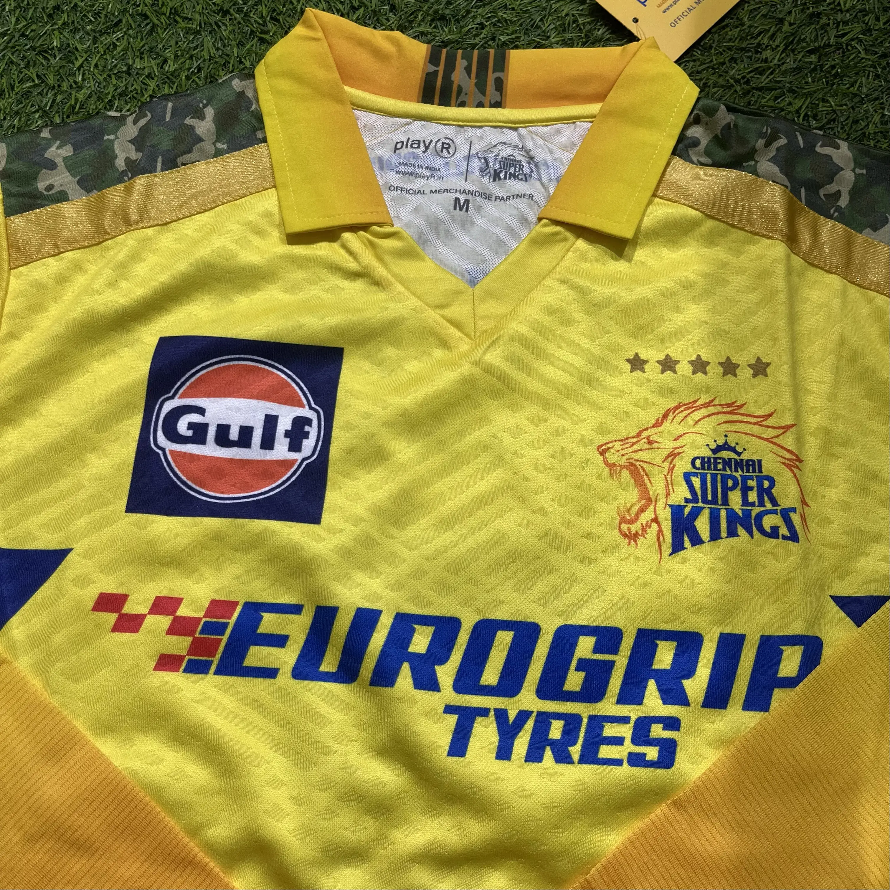Buy CSK 2024 F/S Match Jersey (Dhoni 7) online at best price The