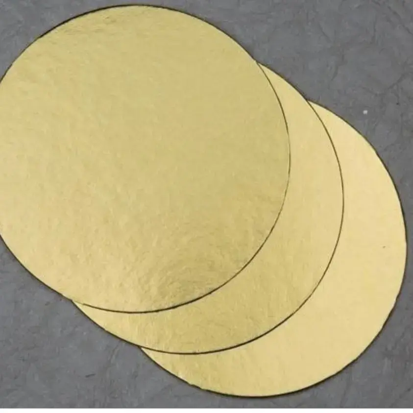 Buy Cake Base Gold Round Inch online at best price The Baker's