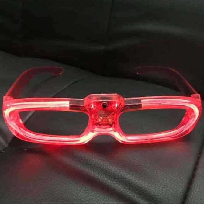 Hello6E Red Led Flashing Glasses - 1