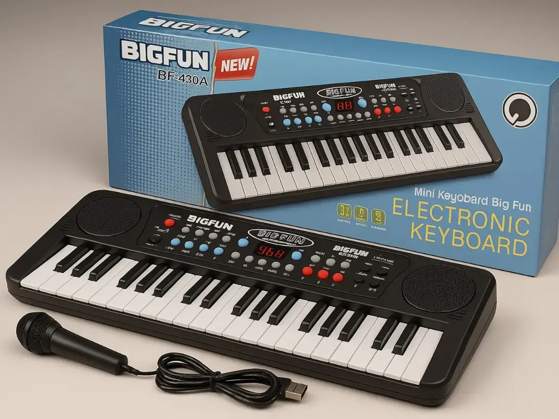Electrical Keyboard With Mice And More Fun Musical Keyboard - 1