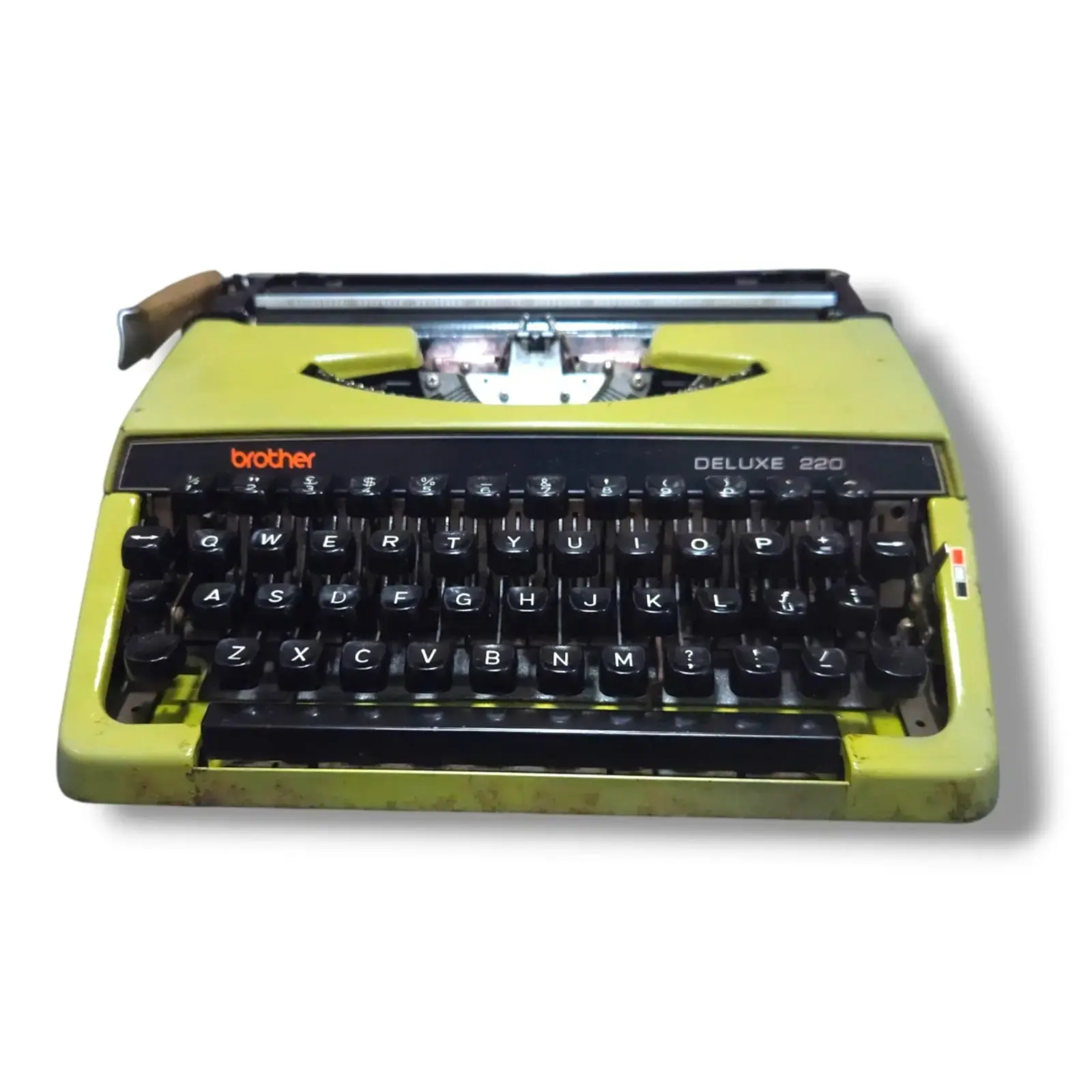 Typewriter Brother Deluxe 220 タイプライター Working 1973 Brother Deluxe 220 Typewriter - New Ribbon