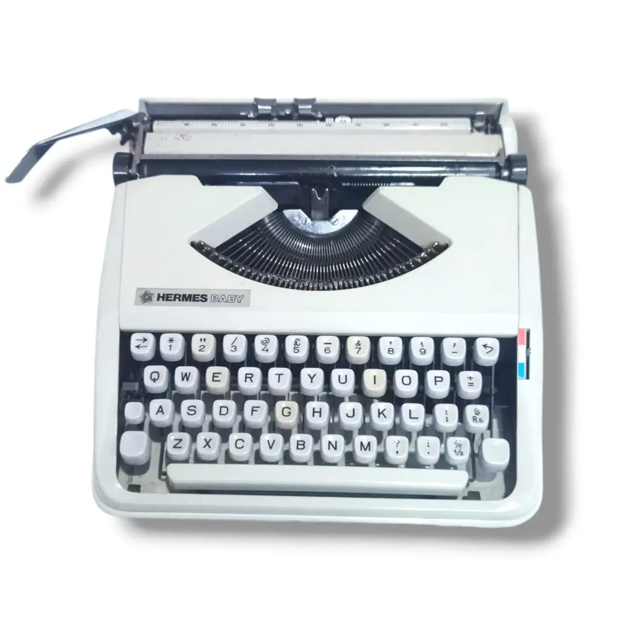 HERMES Baby タイプライター ホワイト Buy Hermes Baby Arctic White Typewriter – Swiss Portable Writers