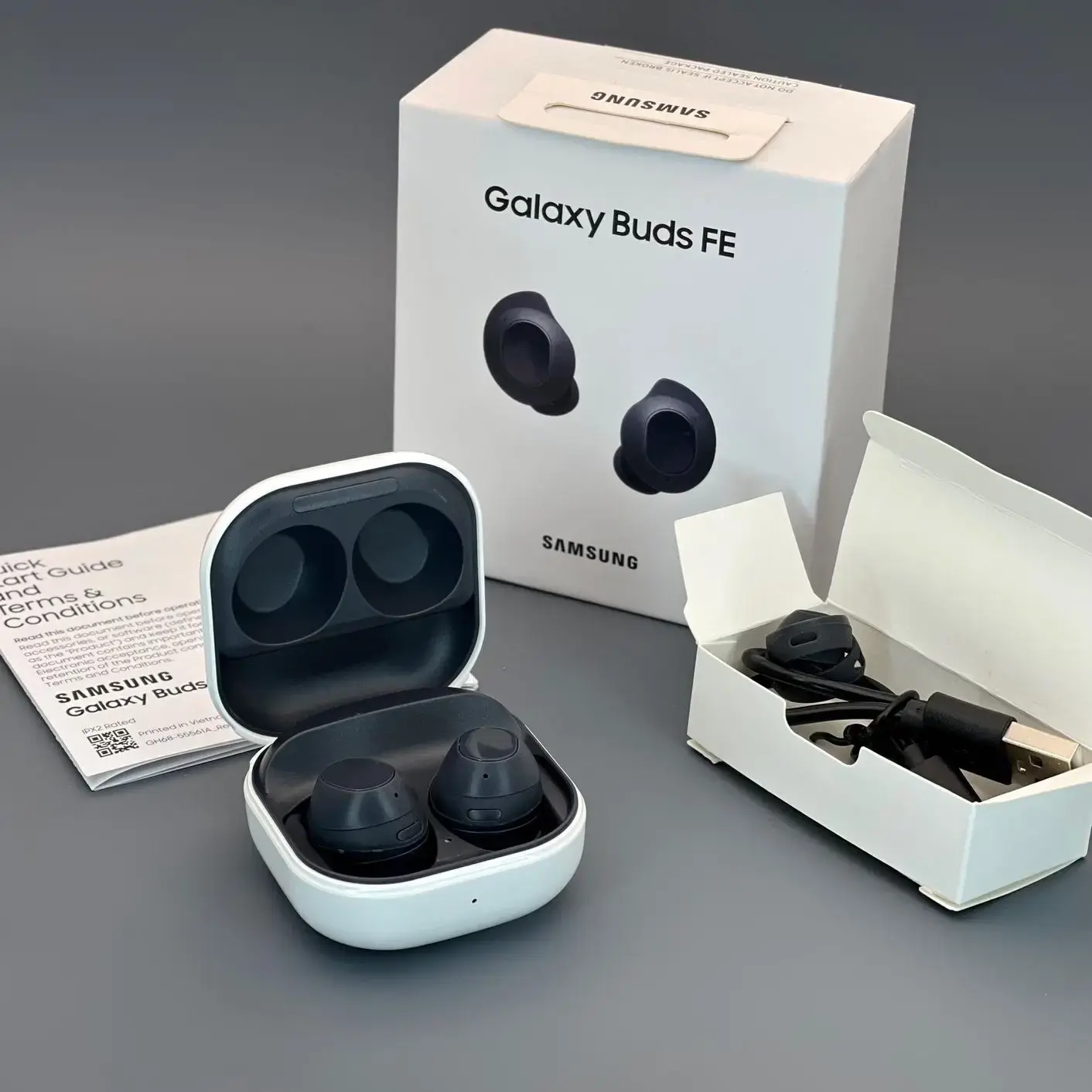Samsung Galaxy Buds FE Dual Connectivity Airbuds - Black