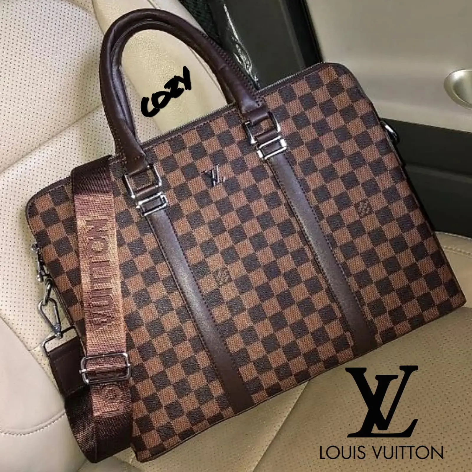 Laptop Bag Men's Designer Bags Louis Vuitton Laptop Bag Louis