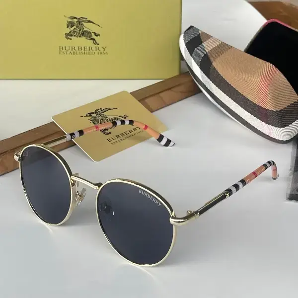 BURBERRY Burberry Eyewear Sunglasses with box - Yellow