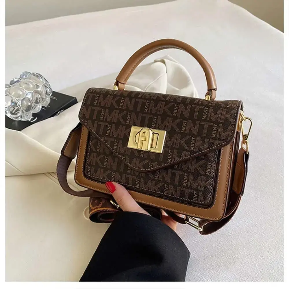 Imported Luxury Sling Bag For Women's And Girls - brown