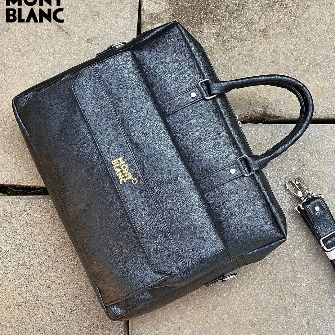 MONT BLANC Montblanc Office Laptop Bag for Men - Black