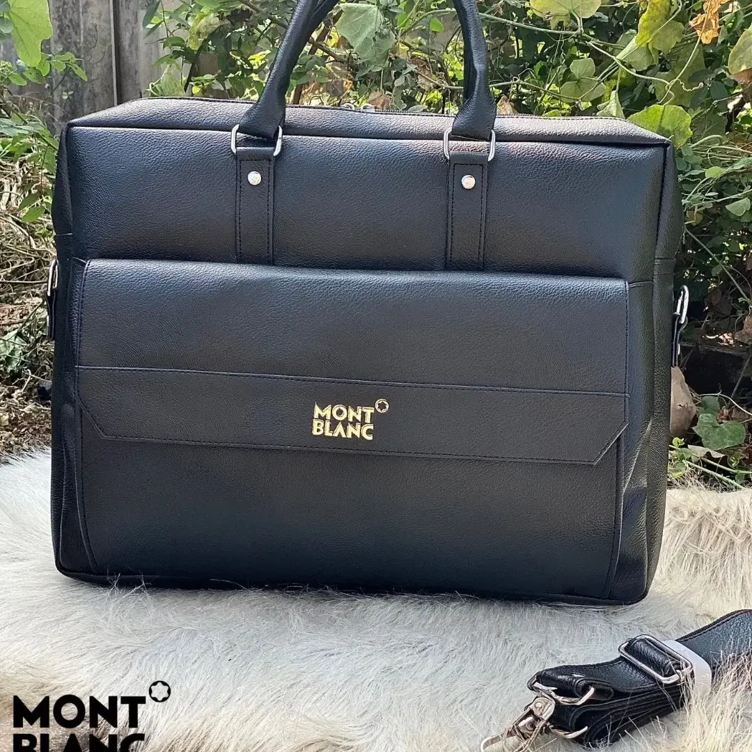 MONT BLANC Montblanc Office Laptop Bag for Men - Black