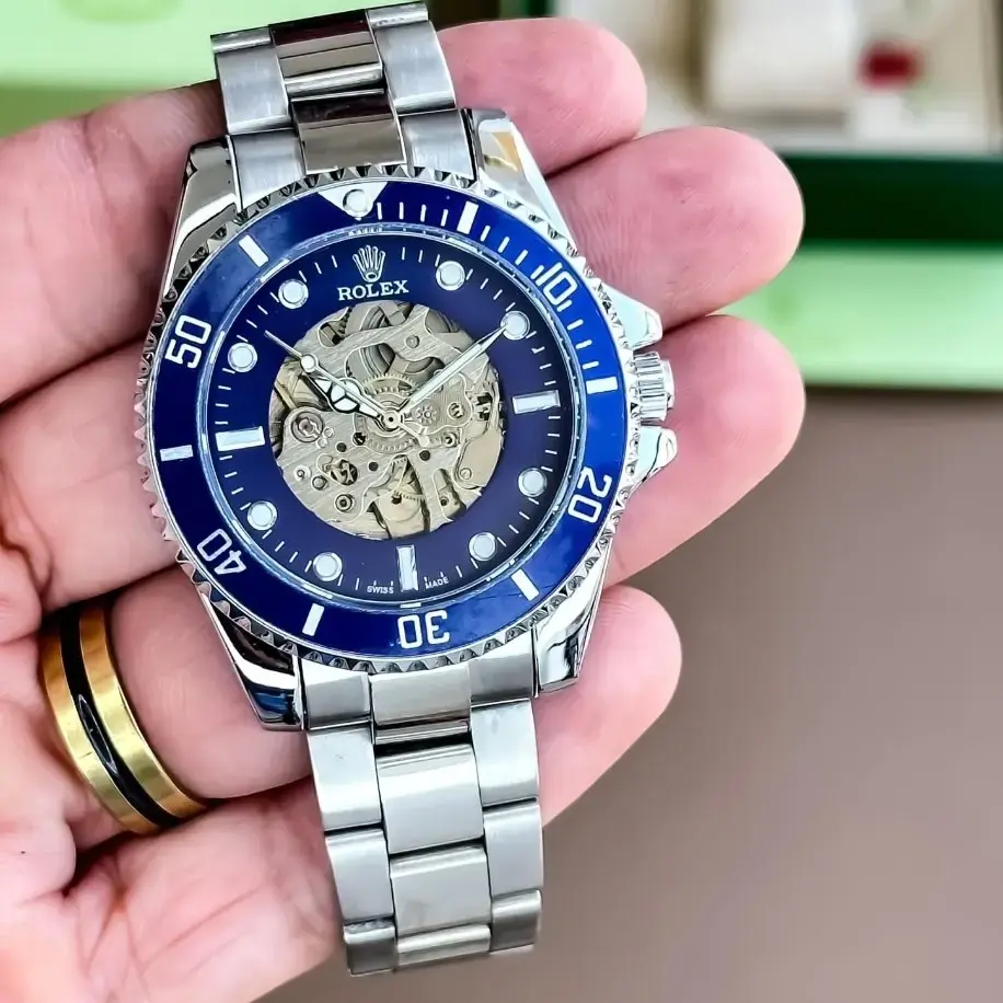 Rolex To Buy Premium Watches 50% COD order booking contact on whatsup bn - Blue